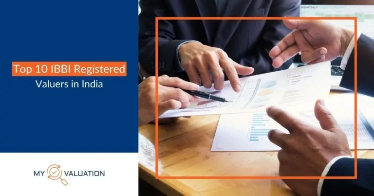 Best IBBI registered valuers in India - My Valuation professional team analyzing business valuations and financial reports