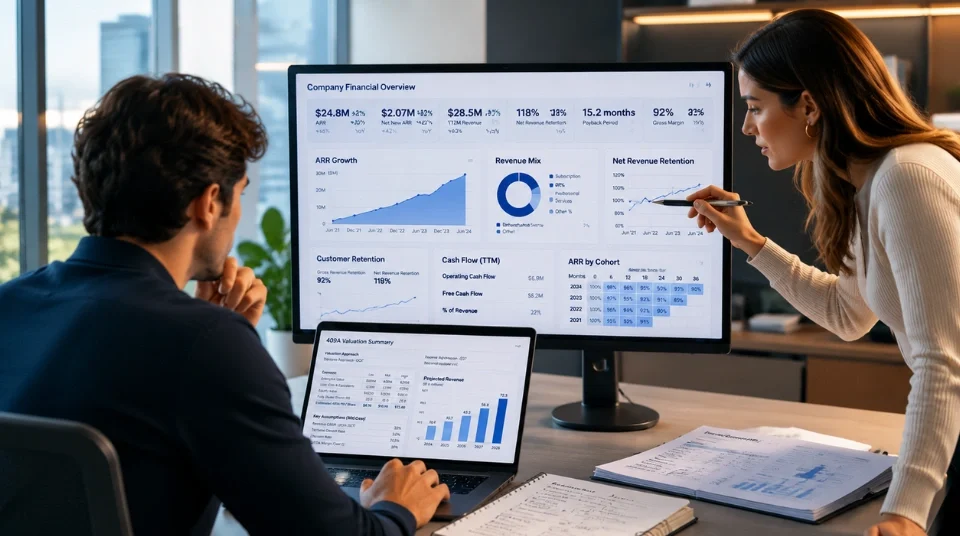 SaaS Startup 409A Valuation Industry-Specific Methods and ARR Multiples Explained