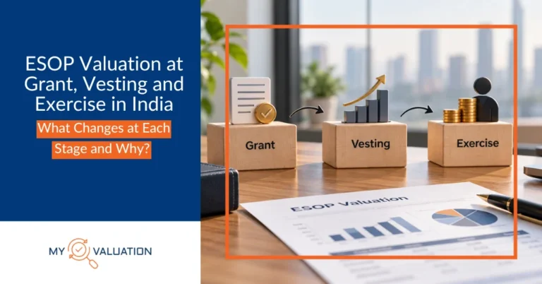ESOP Valuation at Grant, Vesting and Exercise in India: What Changes at Each Stage and Why?